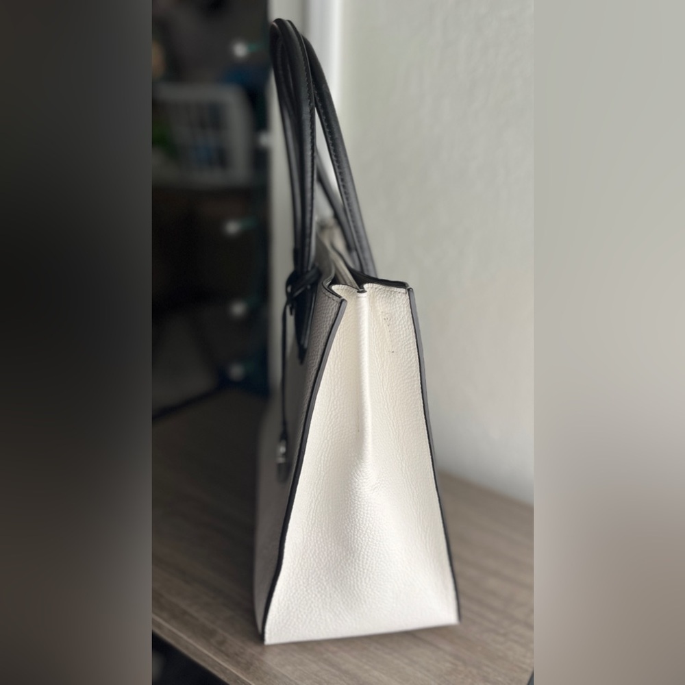 Michael Kors Satchel Bag (Black, Taupe, White) - Picture 4 of 17